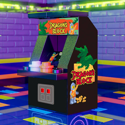 B3 Customs® - Dragon's Block - Machine d'arcade LEGO personnalisée