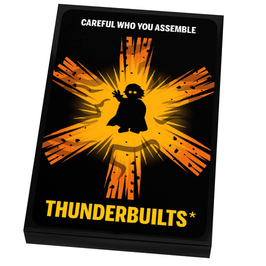 B3 Customs - Thunderbuilts* Movie Cover (2x3 Tile) made using LEGO part - B3 Customs