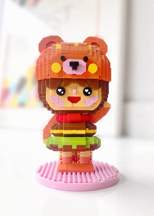 Momiji - Burger Bear mini-bricks