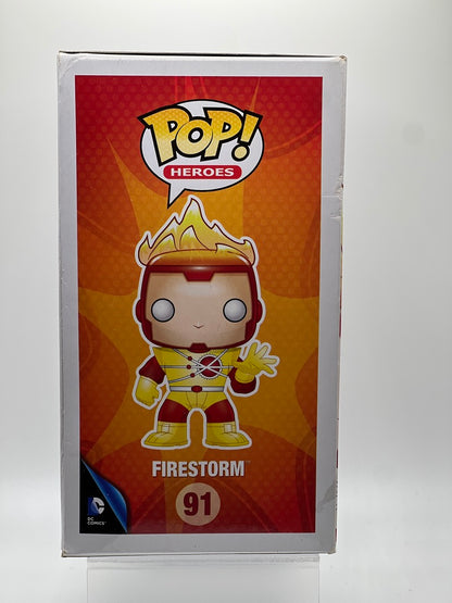 Funko Pop! Heroes - DC Firestorm (Signed by Victor Garber & Robbie Amell)