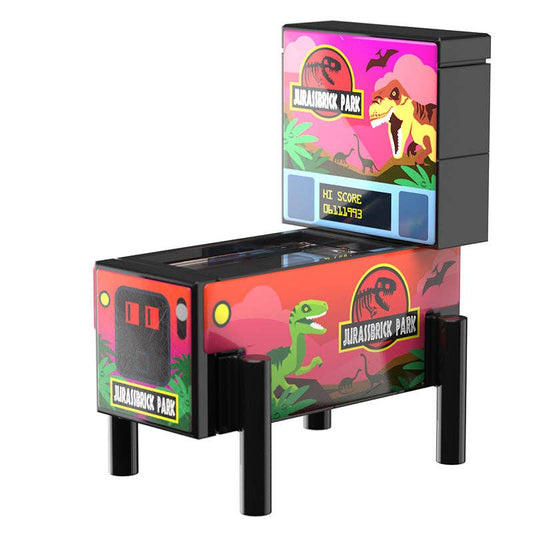B3 Customs - Jurassbrick Park - B3 Customs Pinball Arcade Machine Building Set