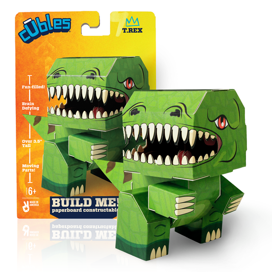 Cubles - T-Rex - 3D Buildable STEM Toy