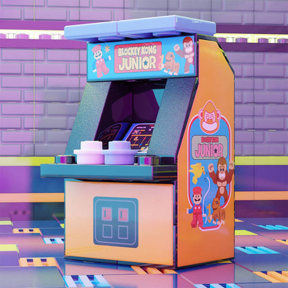 B3 Customs - Blockey Kong Jr. - Machine d'arcade personnalisée