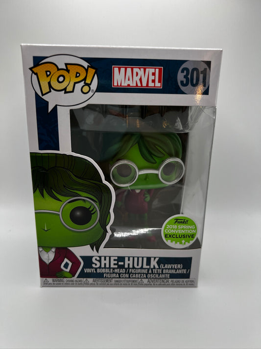 Funko Pop! Marvel: She-Hulk Lawyer (2018 Spring Convention Exclusive)