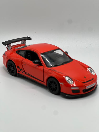 Kinsmart 2010 Porsche 911 GT3 RS (RedOrange)