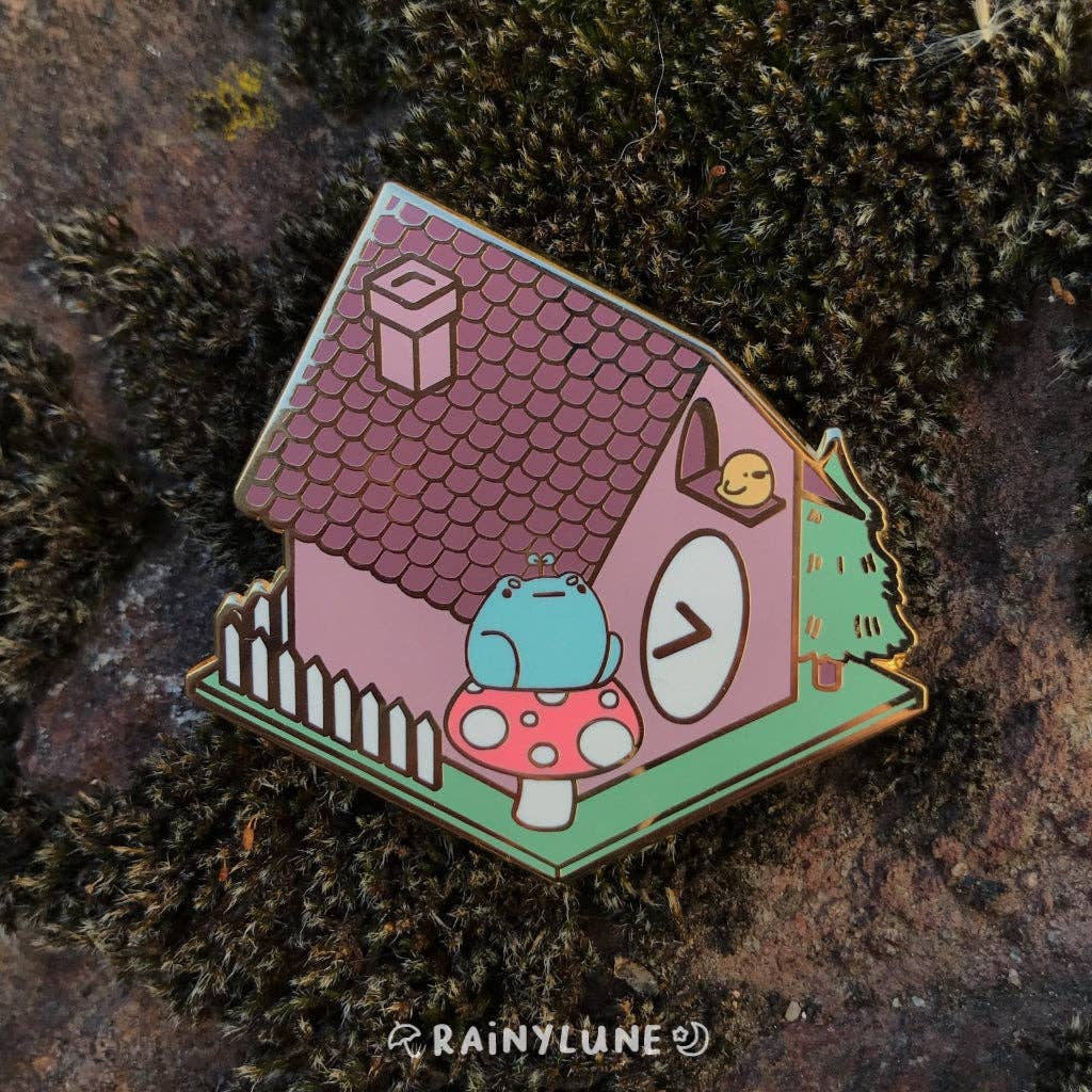 Rainylune Collectible Pin - Clock Sprout Pin