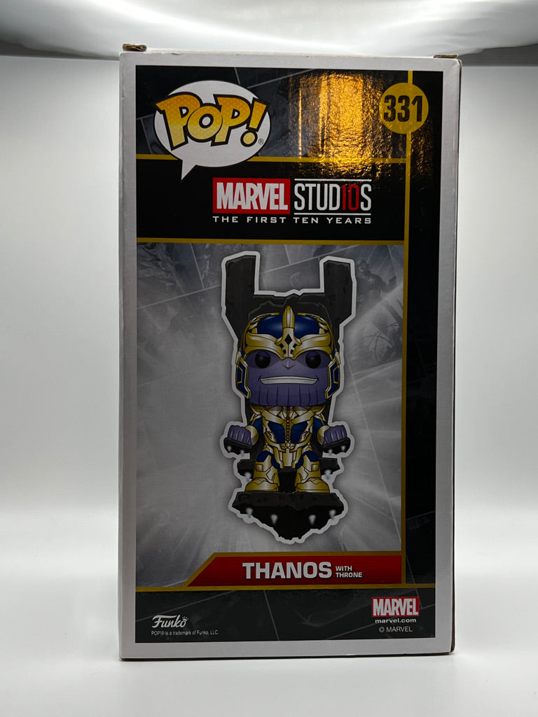 Funko Pop! Marvel-Thanos avec trône