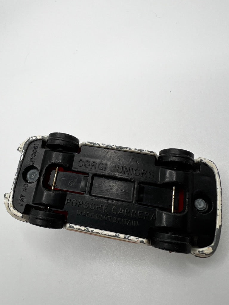 Corgi Jrs Porsche Carrera 6 Police Car (loose worn)
