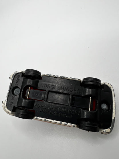 Corgi Jrs Porsche Carrera 6 Police Car (loose worn)