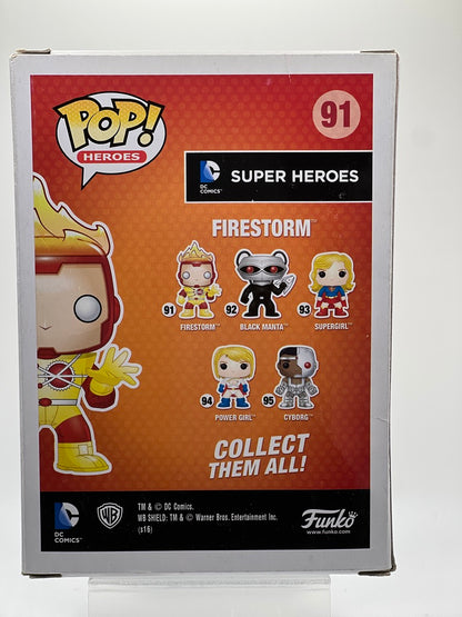 Funko Pop! Heroes - DC Firestorm (Signed by Victor Garber & Robbie Amell)