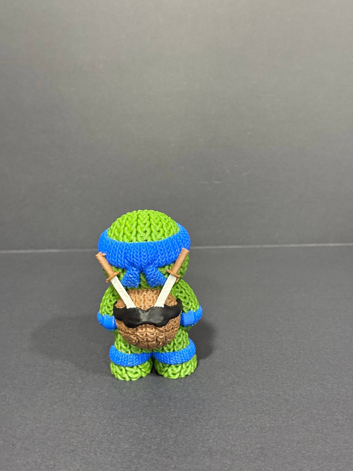 Teenage Mutant Knitted Turtles (Complete Set - 3" figures) - by Upstate Design Decor