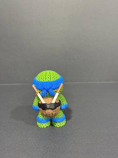 Teenage Mutant Knitted Turtles (Complete Set - 3" figures) - by Upstate Design Decor