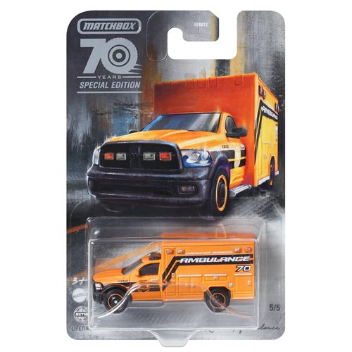 Matchbox 70 Years Special Edition Moving Parts
