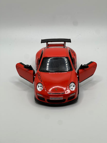 Kinsmart 2010 Porsche 911 GT3 RS (RedOrange)