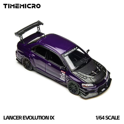 (PREORDER) Time Micro Mitsubishi Lancer EVO IX (Metallic Purple)