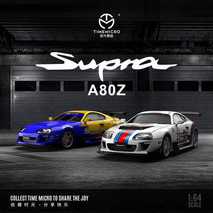 TimeMicro Toyota Supra A80Z (Martini Livery-no figure)