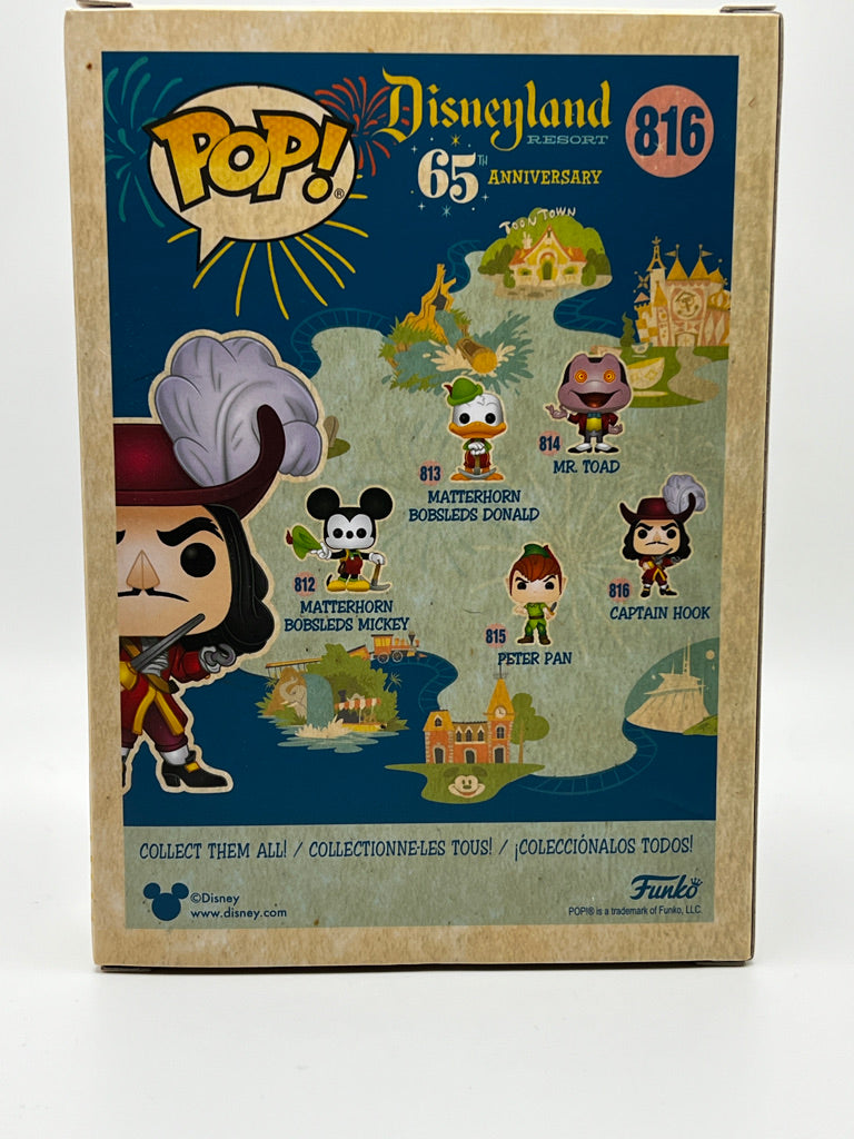 Funko Pop! Disney - Capitaine Crochet (Disney 65e anniversaire)