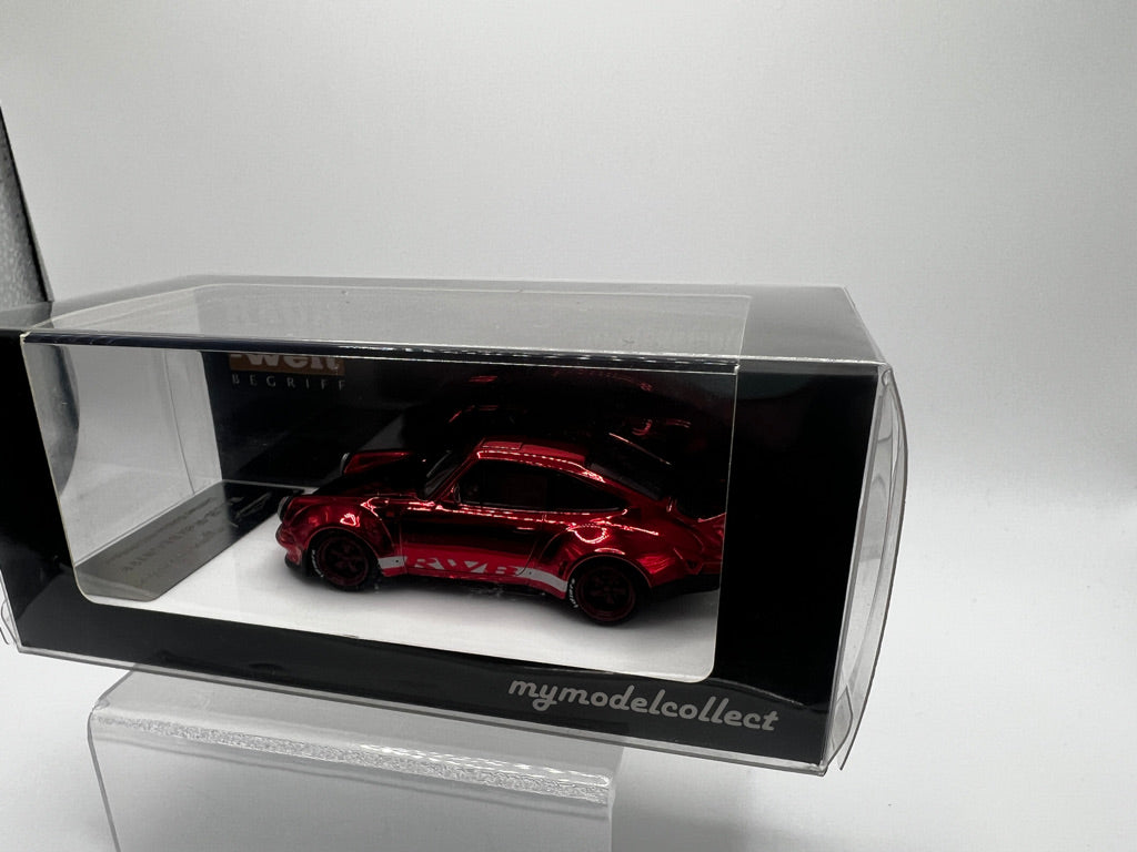 My Model Collect - Porsche RWB930 Widebody (Metallic red)