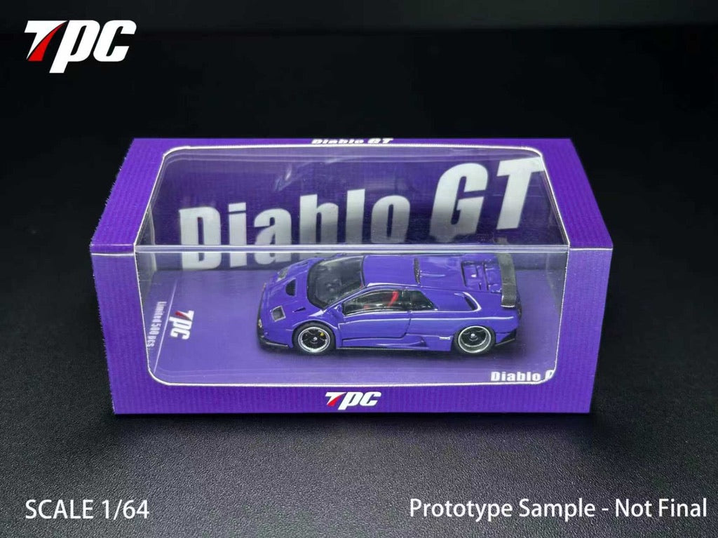 (PREORDER) TPC Lamborghini Diablo SV GT-R (Purple)