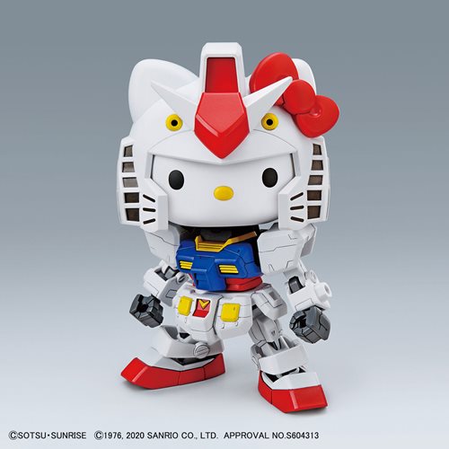 (PREORDER) Gundam Hello Kitty & RX-78-2 Gundam SD-EX Standard Model Kit