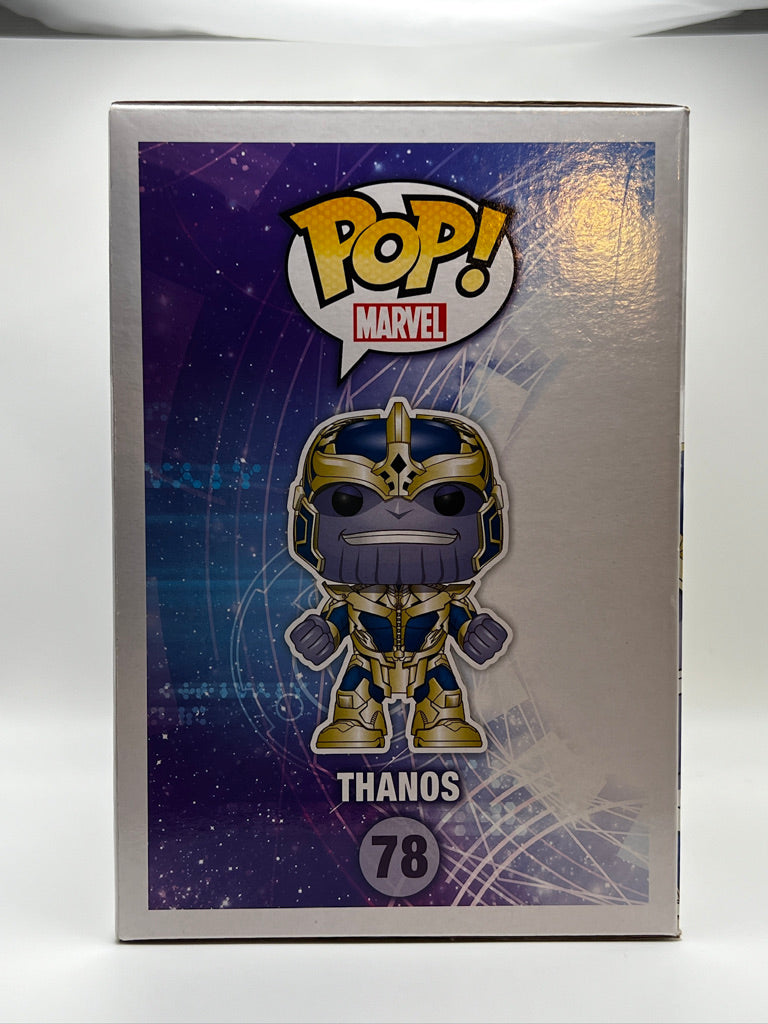 Funko Pop! Marvel-Thanos (Glow in the Dark) 6" Entertainment Earth