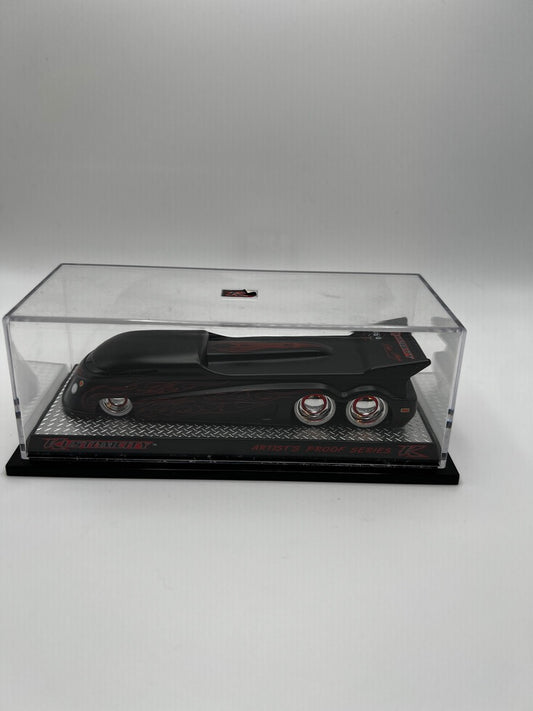 Kustomcity Artist Proof Series EVO SS Drag Bus (Satin black w/red flame) (#604/984)