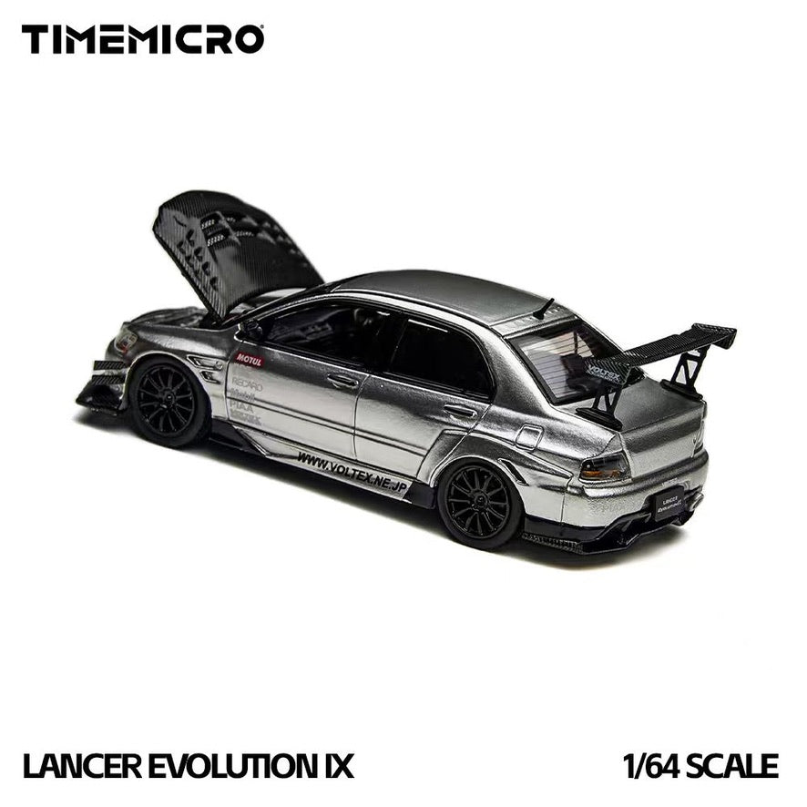 (PREORDER) Time Micro Mitsubishi Lancer Evolution EVO 9 (Silver)