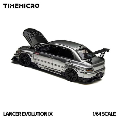 (PREORDER) Time Micro Mitsubishi Lancer Evolution EVO 9 (Silver)