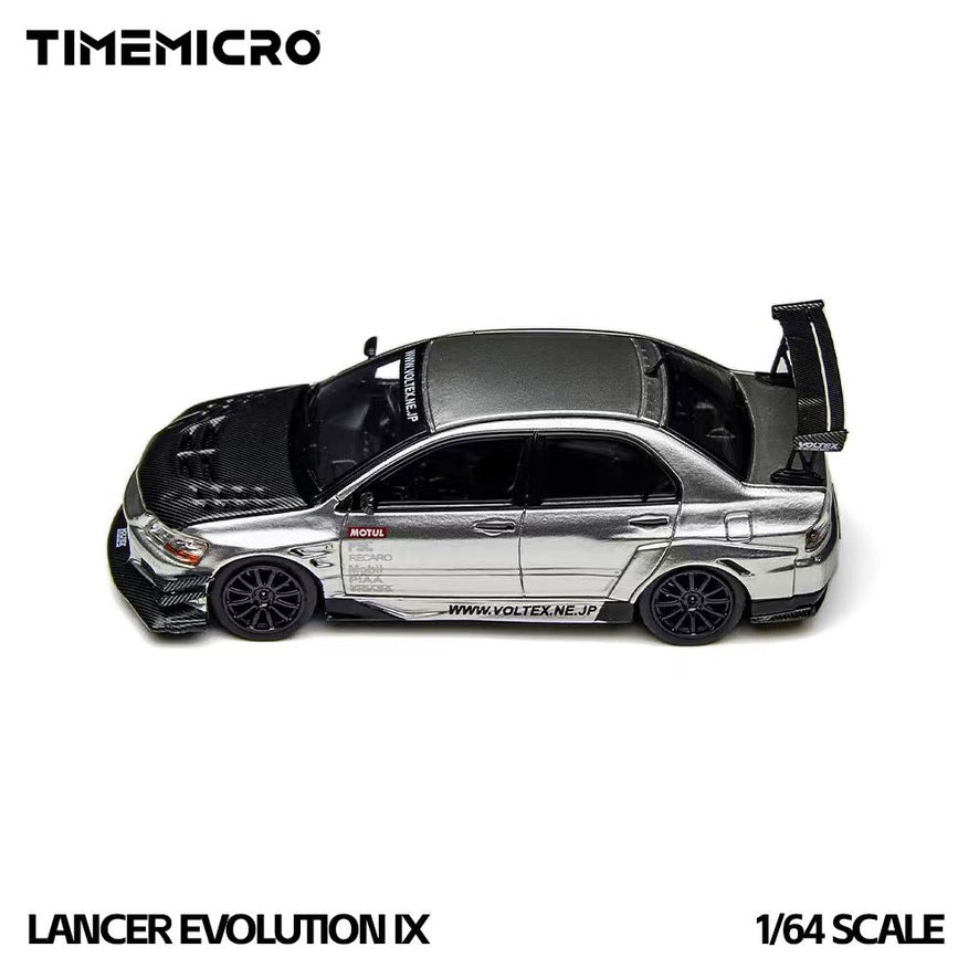 (PREORDER) Time Micro Mitsubishi Lancer Evolution EVO 9 (Silver)