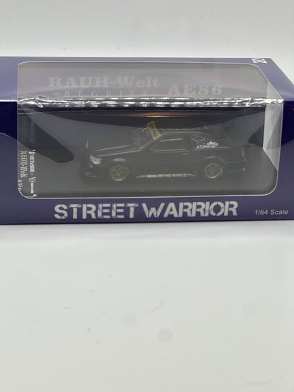 Street Weapon RWB Toyota AE86 Wide-Body (Matte Black/Gold)