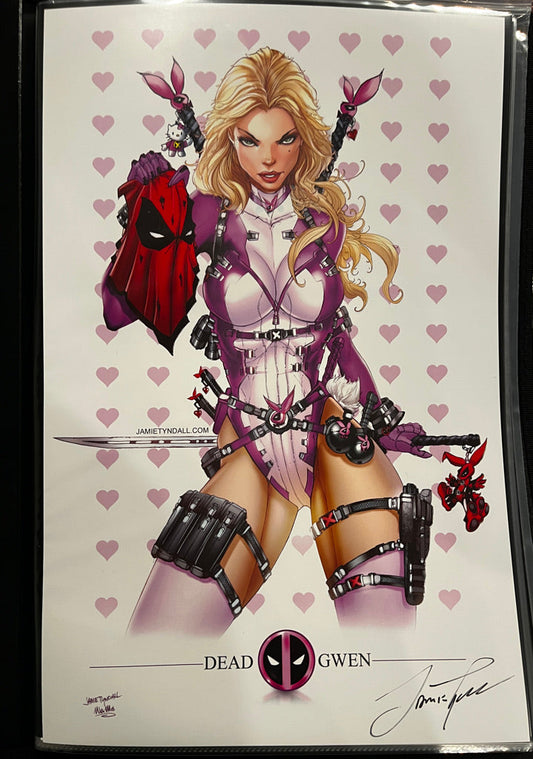 Dead Gwen Print by Jamie Tyndall (Signed)