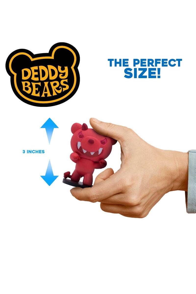 Deddy Bears 3" Mini Figures - Pick Your Favorite or Collect them All