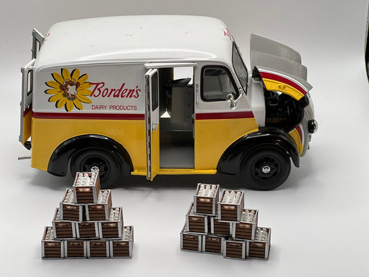 1950 Borden Milk Truck - 1:24 scale Diecast Model