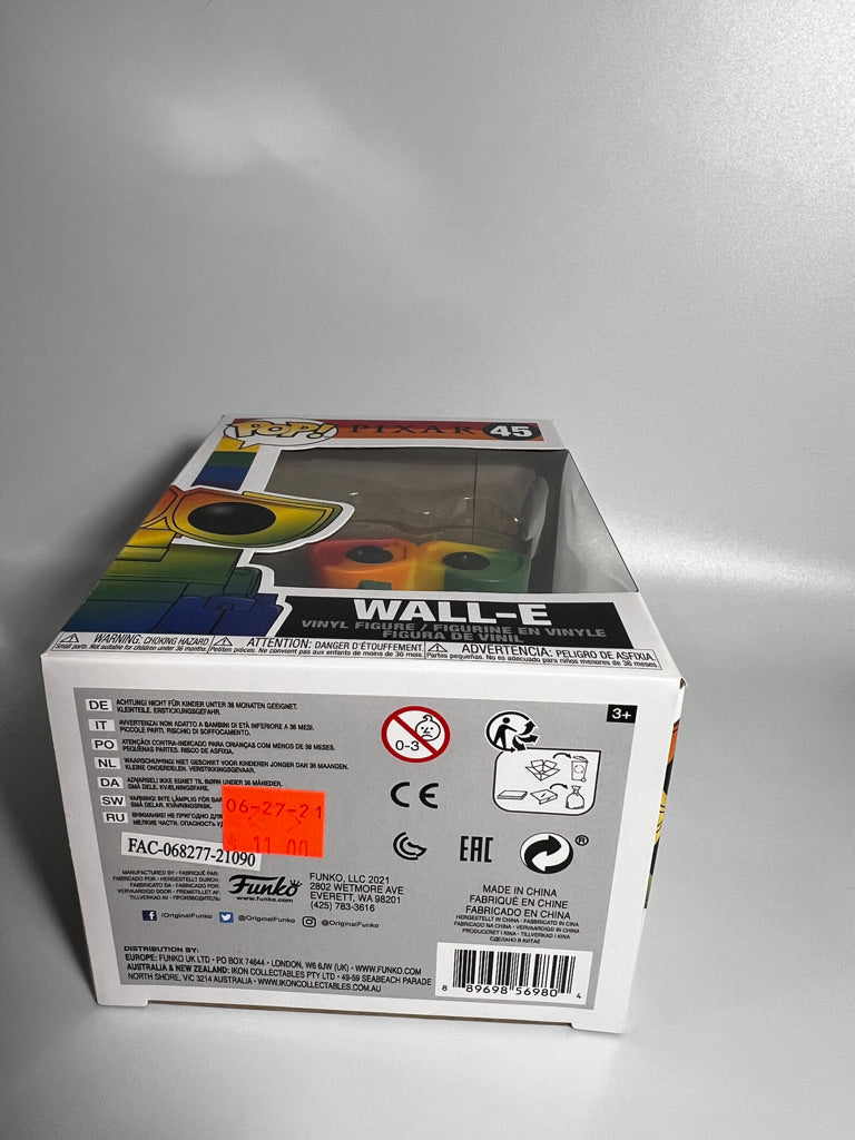 Funko Pop! Disney - Wall E - Wall E (Pride Month)