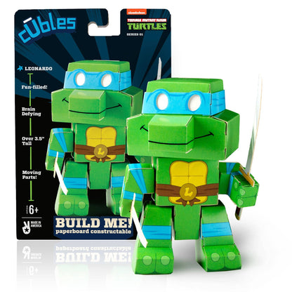 Cubles - Teenage Mutant Ninja Turtles : Leonardo - Jouet STEM 3D à construire