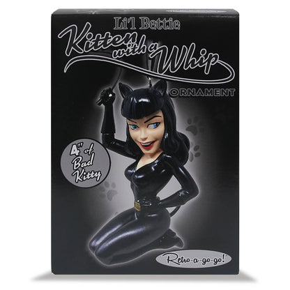 Li'l Bettie "Kitten with a Whip" Ornament from Retro-a-go-go!