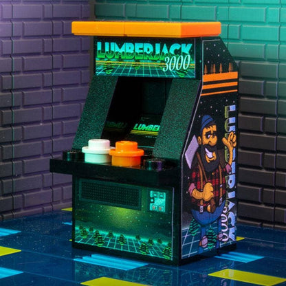 B3 Customs® - Lumberjack 3000 - Custom LEGO Arcade Machine is