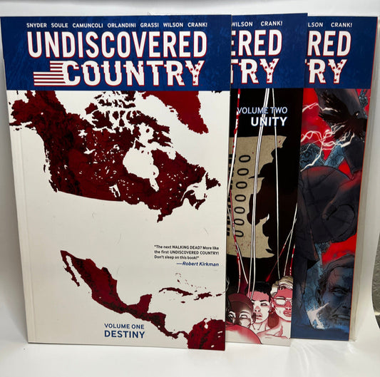 Undiscovered Country (Vol 1-3) - Paperback Bundle