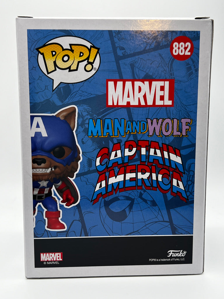 Funko Pop! Marvel - Capwolf (2021 Summer Convention Exclusive)