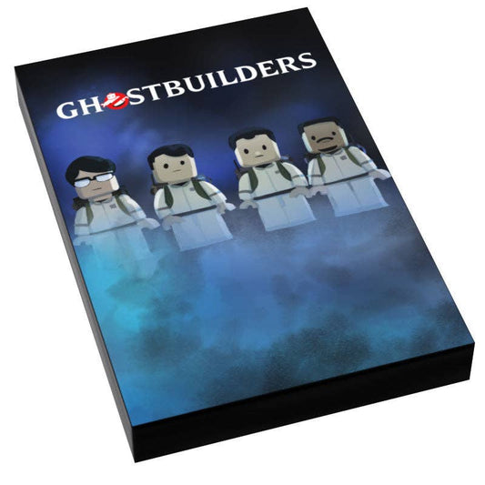 B3 Customs - Ghostbuilders Movie Cover (2x3 Tile)