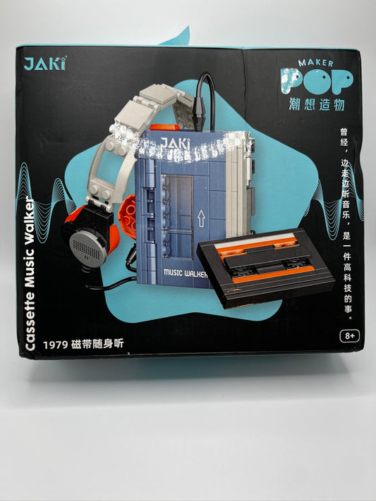 Jaki Maker Pop Cassette Music Walker (non-LEGO)