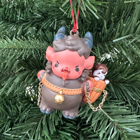 Krampus Vinyl Figure Ornament from Bright Bat Designs