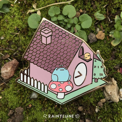 Rainylune Collectible Pin - Clock Sprout Pin