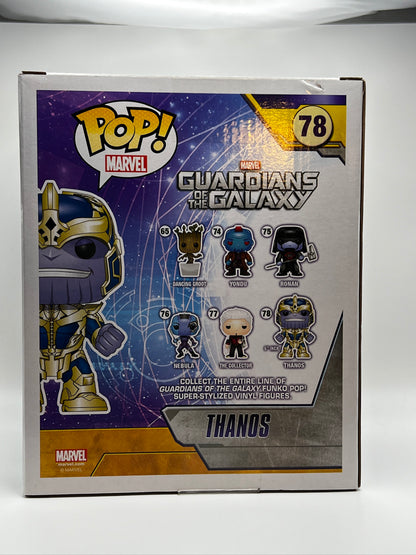 Funko Pop! Marvel-Thanos (Glow in the Dark) 6" Entertainment Earth