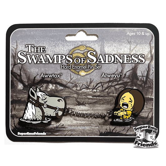 SuperEmoFriends - SuperEmo Swamp of Sadness Pinset