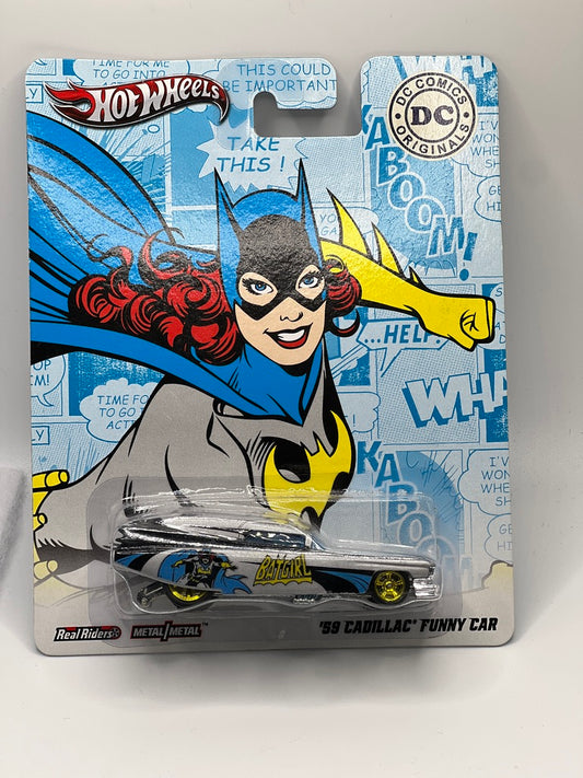 Hot Wheels Premium Retro Entertainment - '59 Cadillac Funny Car (Batgirl)