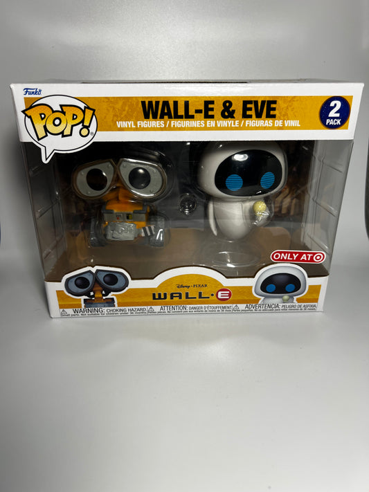 Funko Pop! Disney - Wall E - Wall E & Eve (Target Exclusive 2 pack)