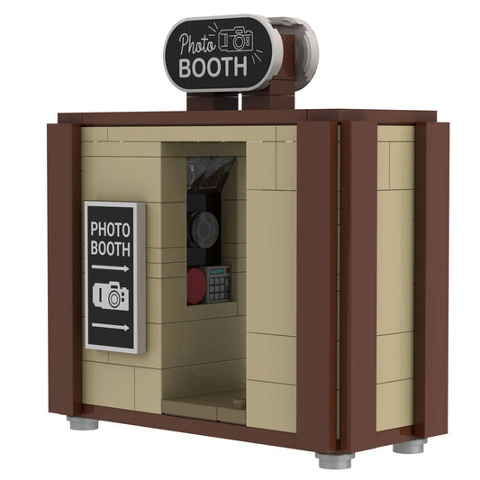 B3 Customs - City Photo Booth made using LEGO parts - B3 Customs
