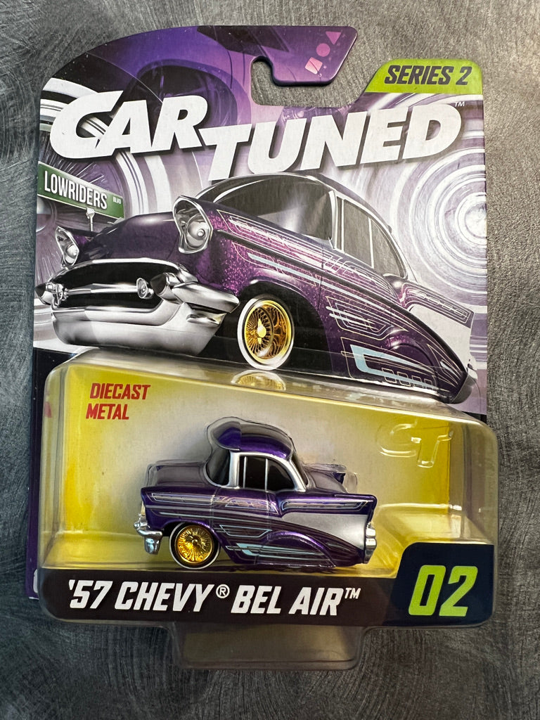 Car Tuned Series 2 - '57 Chevy Bel Air (Kandy Purple)