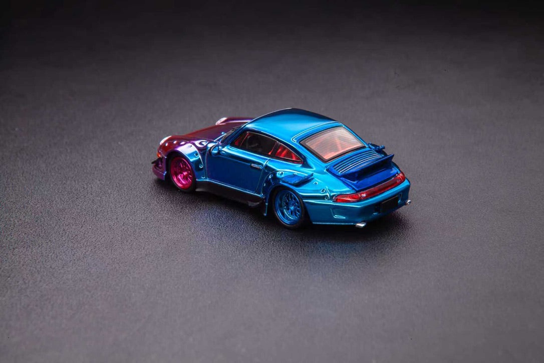 (PREORDER) TPC Porsche RWB993 (Chrome candy)